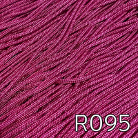 R095 光沢カメリアピンク 2mm 100m パラコード