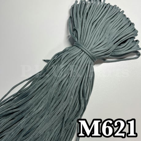 M621 ミストグレー パラコード 4mm 100m