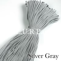 #068 Silver Grey (光沢あり)パラコード 4mm 100m