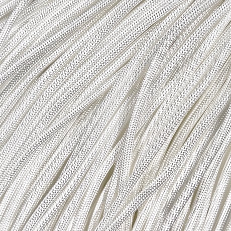 Silk White パラコード 4mm 100m 光沢あり