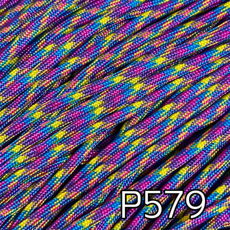 P579 カレイドミックス パラコード 4mm 100m