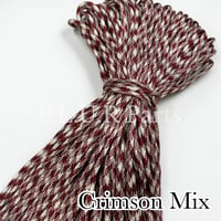 #203  Crimson Mix パラコード 4mm 100m 光沢あり