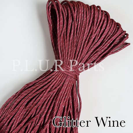 #289 Glitter Wine  パラコード 4mm 100m