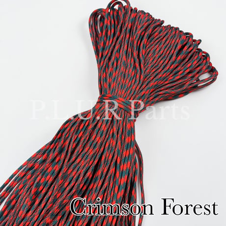 #293 Crimson Forest パラコード 4mm 100m