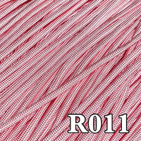 R011 くすみピンク パラコード 4mm 100m 光沢あり
