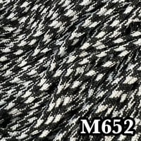 M652 ブラックチェック パラコード 2mm 100m