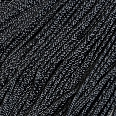 #089 Shine Black(光沢) パラコード 4mm 100m