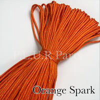 #286 Orange Spark パラコード 4mm 100m