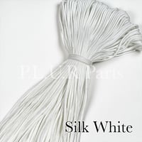 Silk White パラコード 4mm 100m 光沢あり