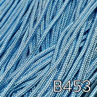 B453 光沢パウダーブルー 2mm 100m パラコード