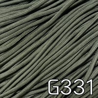 G331 スモークカーキ パラコード 4mm 100m