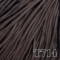 T714 チョコレートブラウン パラコード 4mm 100m