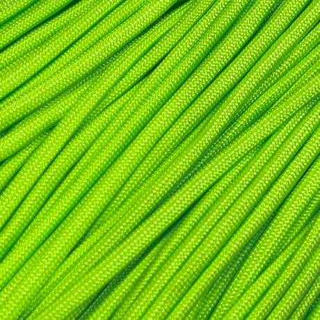 #058 Neon Lime パラコード 4mm 100m