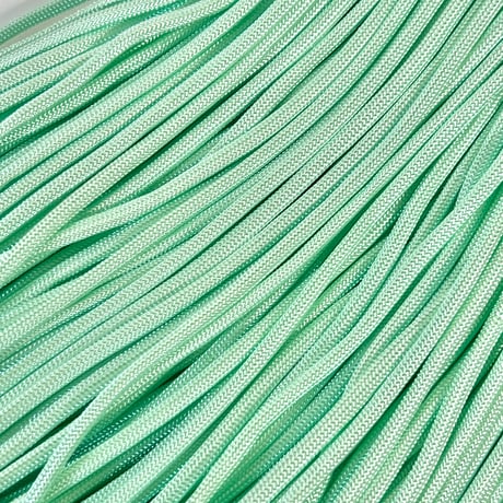 #066 Silk Mint パラコード 4mm 100m  光沢あり