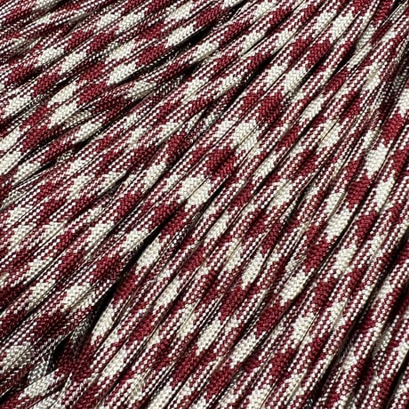 #203  Crimson Mix パラコード 4mm 100m 光沢あり