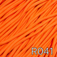 R041 ネオンオレンジ パラコード 4mm 100m