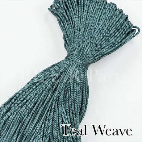 #295 Teal Weave パラコード 4mm 100m