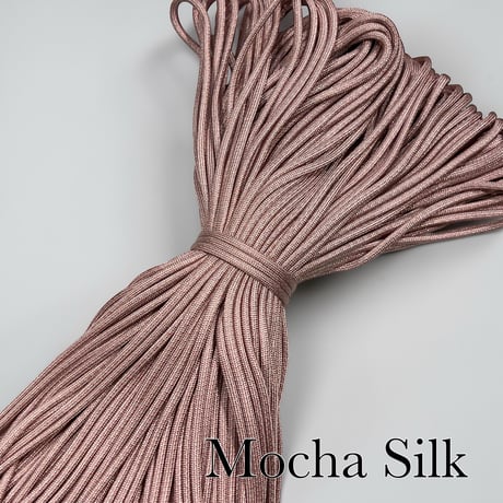 #298 Mocha Silk パラコード 4mm 100m 光沢あり