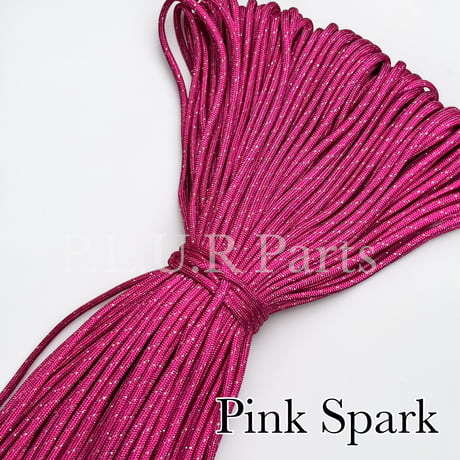 #287 Pink Spark (光沢)パラコード 4mm 100m
