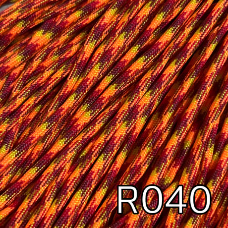 R040 ウォームミックス パラコード 4mm 100m