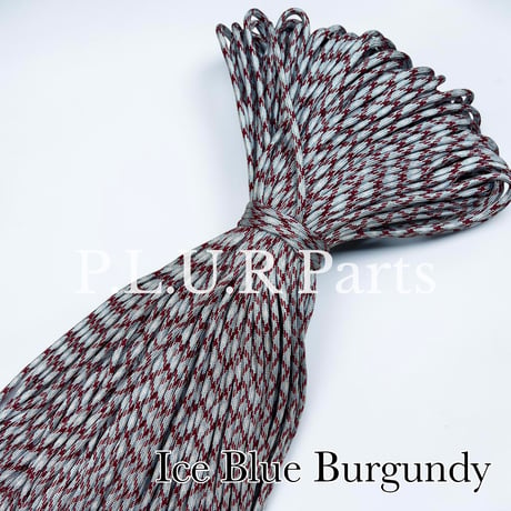 #331 Ice Blue Burgundy パラコード 4mm 100m