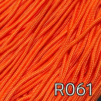 R061  オレンジ 2mm 100m パラコード