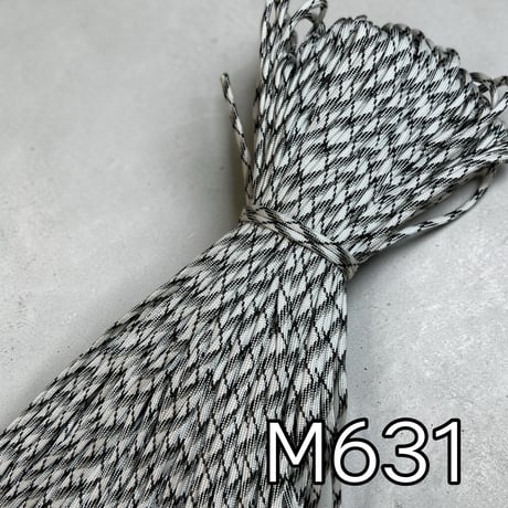 M631  シルバーミックス パラコード 4mm 100m