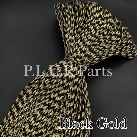 #192 Black Gold パラコード 4mm 100m