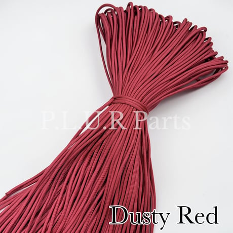 #040 Dusty Red パラコード 4mm 100m