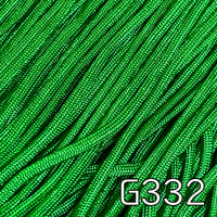 G332 光沢グリーン パラコード 4mm 100m