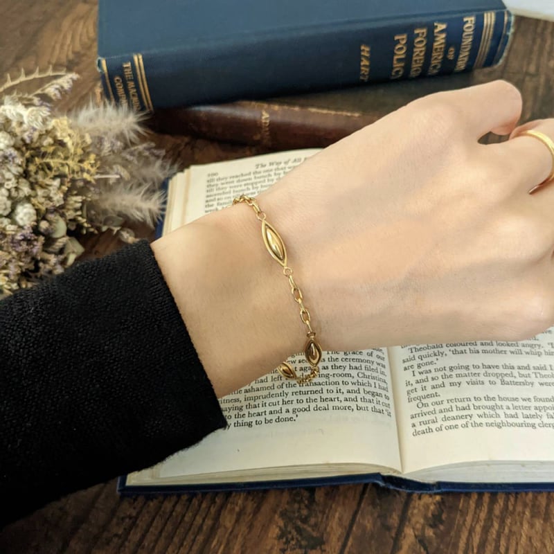 14800円→9800円】フランスアンティーク チェーンブレスレット