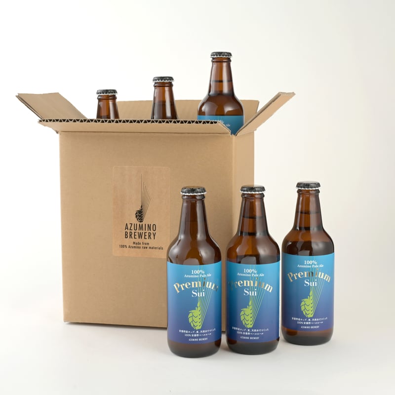 安曇野エール『プレミアムSui』6本セット ☆2025年の販売開始は10月