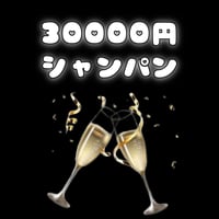 【シャンパン】30000円