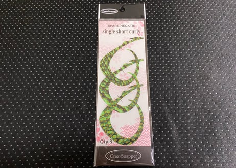 シングルショートカーリーOVALスペアネクタイ