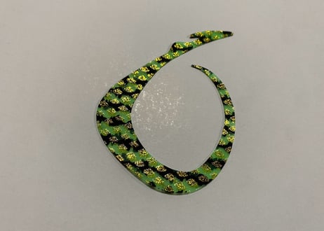 シングルショートカーリーOVALフック付きユニット