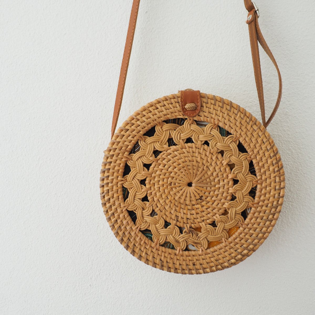 rattan カゴバッグ 丸型 | Harapan Shop