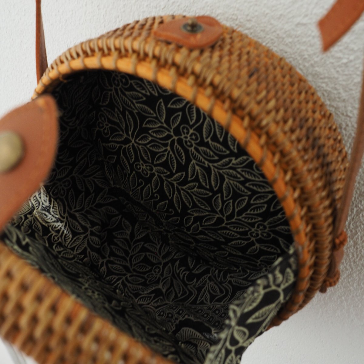 rattan カゴバッグ 丸型 | Harapan Shop