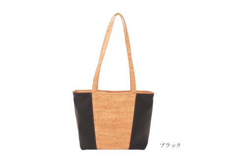 ☆ホワイト☆　Be Basic（ビーベイシック）～天然コルクレザーのトートバッグ～