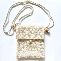 オンライン限定_チュールサコッシュ＜BEIGE FLOWER＞