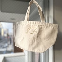 刺繍ランチトート〈とぶとり〉