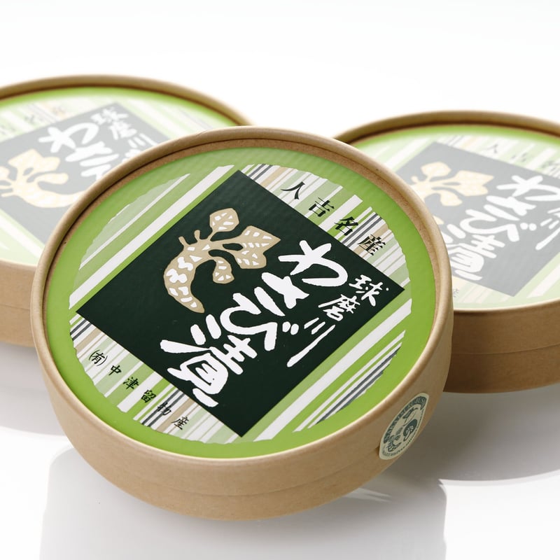 【8/31まで値下げ】ツルネ　やわマス　静弥 球磨川わさび漬【樽】(210g) | NAKATSURU BUSSAN SHOP