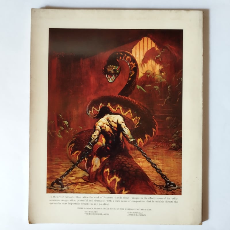 THE FANTASTIC ART OF FRANK FRAZETTA』 フラゼッタ筋肉美の