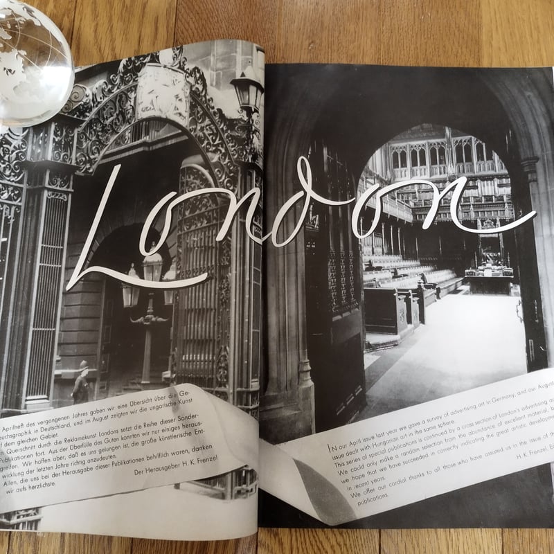 GEBRAUCHS GRAHIK』MARZ 1937年ドイツアートデザイン誌 | 古書ベリッシマ