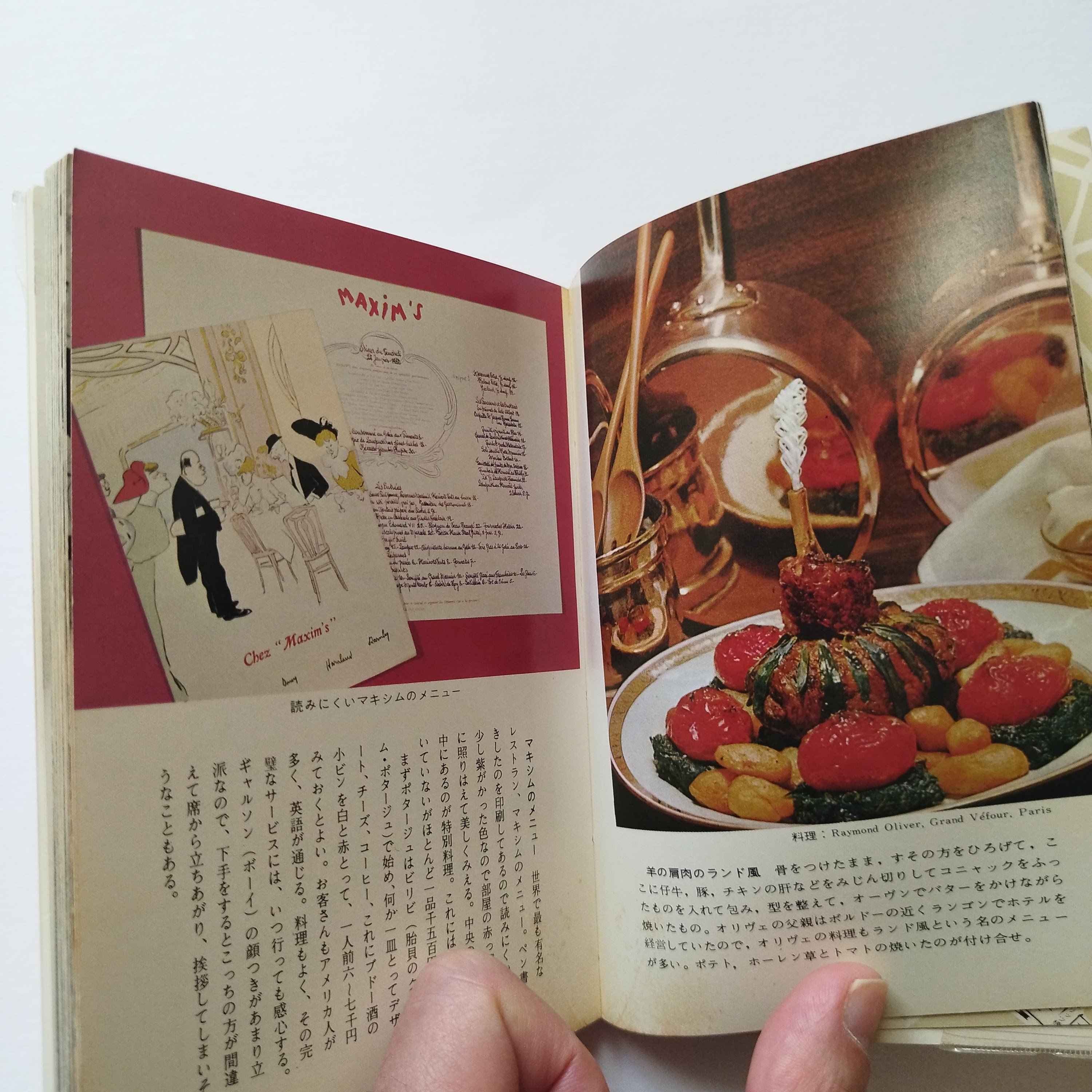 ミル・メニュー 現代フランス料理 大全集 全7巻 辻静雄 インテリア 洋書風 original