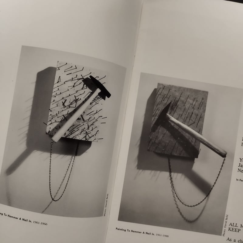 IN FACING YOKO ONO』 オノ・ヨーコ1990「In Facing」展カタログ