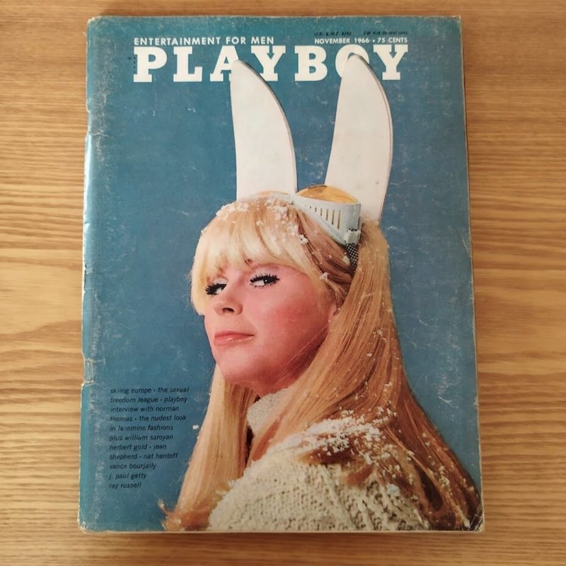 米『PLAY BOY』1966年度版 9月、10月、11月号 連続3冊セット