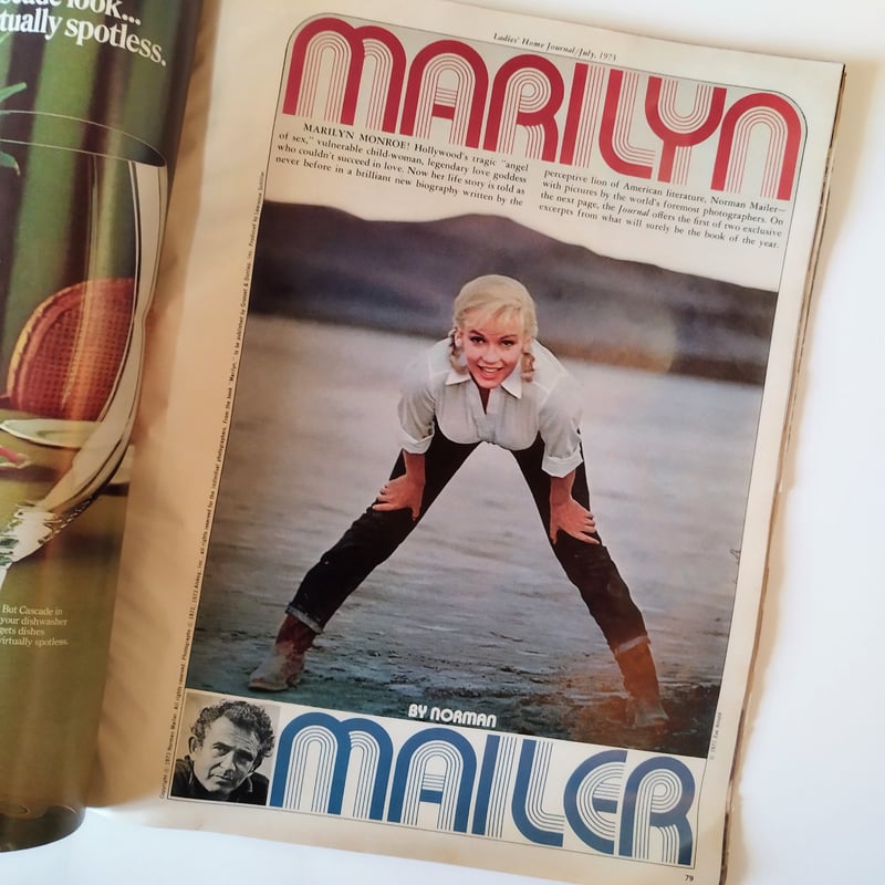 JOURNAL MARIYN MONROE by NORMAN MAILER 】 ノーマン・