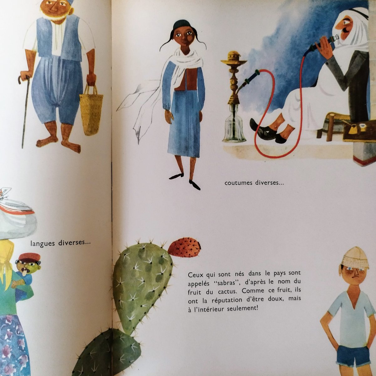 Israel』（イスラエル） ミロスラフ・サセック・旅行絵本シリーズ