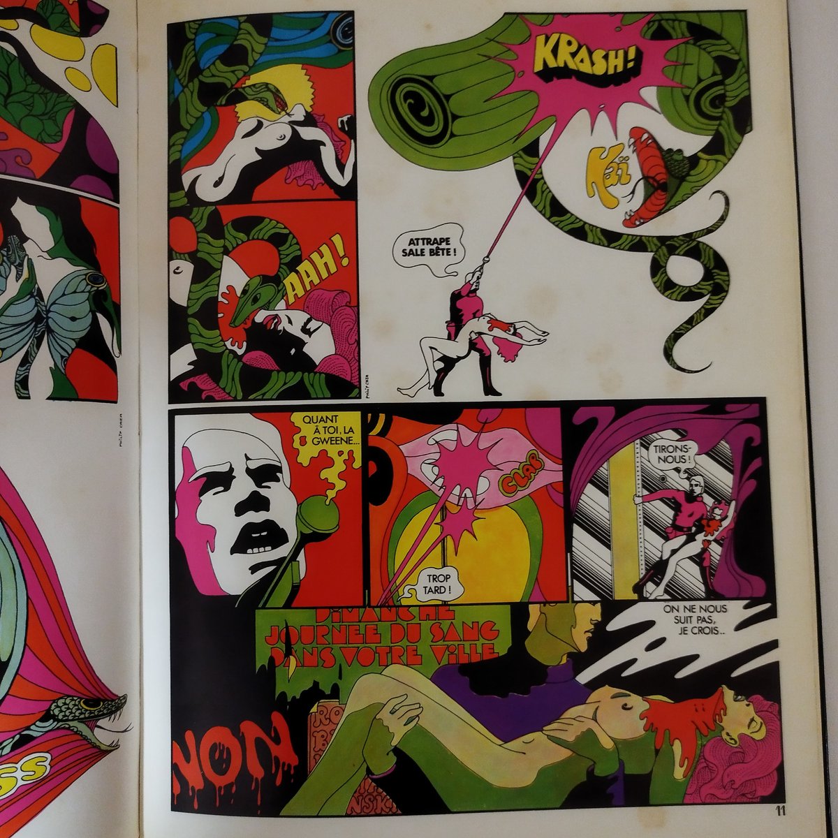 1970年フランスのカルト漫画/Kris Cool by Philip Cara fit=scale-down,w=1200