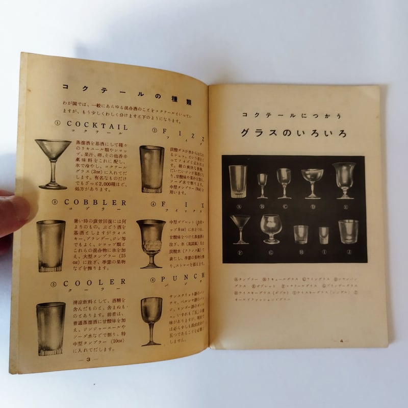 Enjoy Your Favarite】 SUNTORY COCKTAIL BOOK サント
